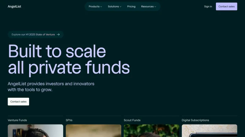Blog — AngelList, Fintech UI
