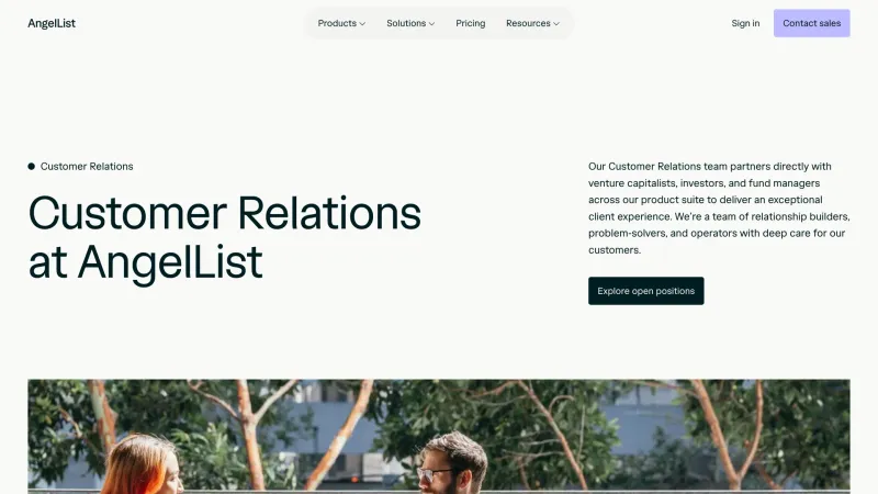 About — AngelList, Fintech UI