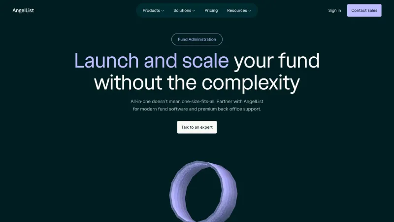 AngelList — Features, Hero Section, скриншот 5/11