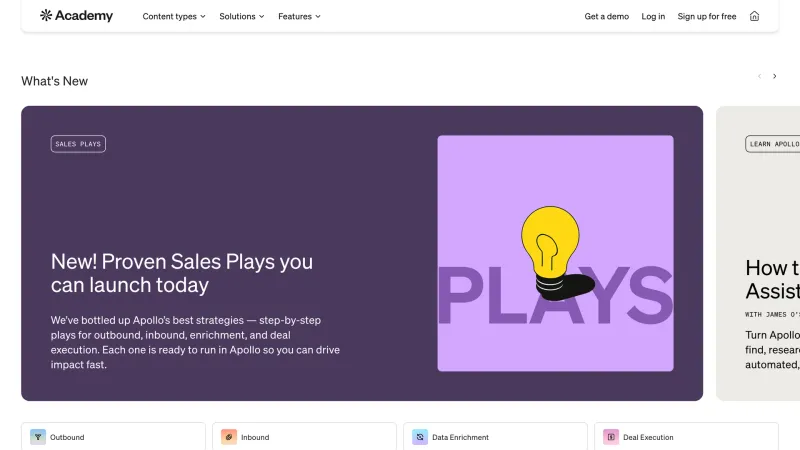 Downloads — Apollo, SaaS UI