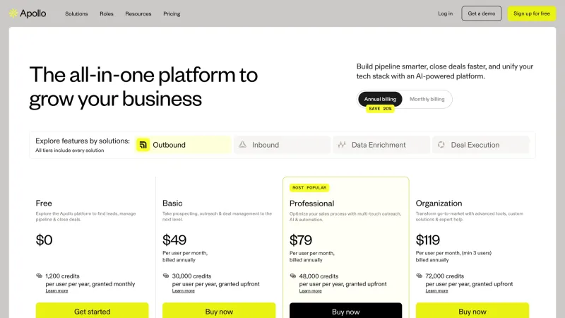 Apollo — Features, Pricing, скриншот 8/15