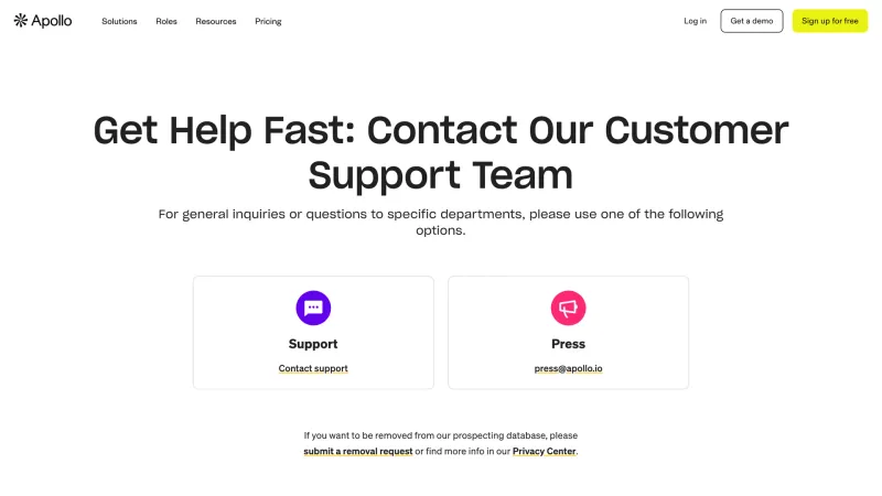 CTA Section — Apollo, SaaS UI