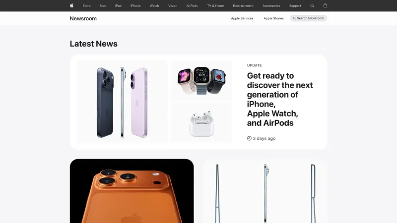 Apple — Blog, скриншот 7/14