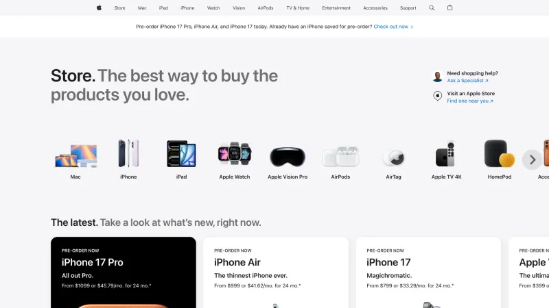 Contact — Apple, Technology UI
