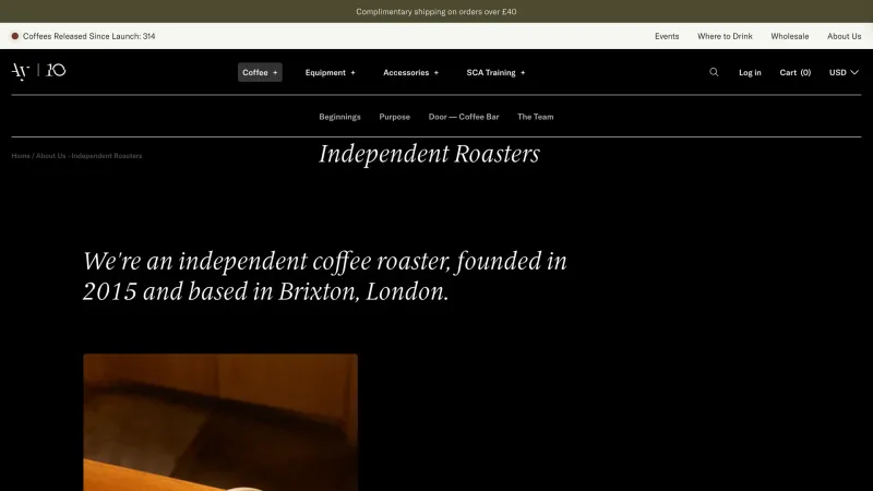 Assembly Coffee — About, скриншот 3/8