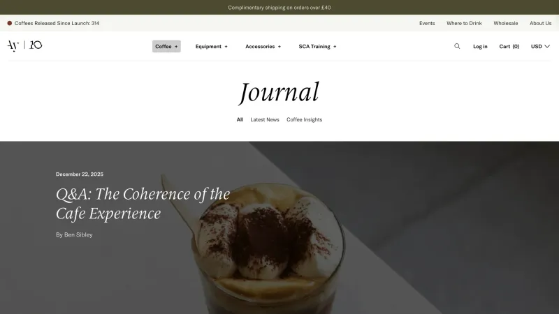 Assembly Coffee — Blog, скриншот 8/8