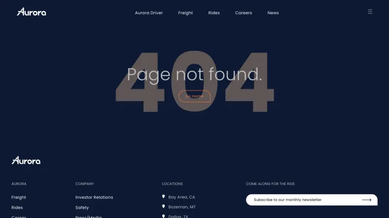 Aurora — 404, скриншот 4/6