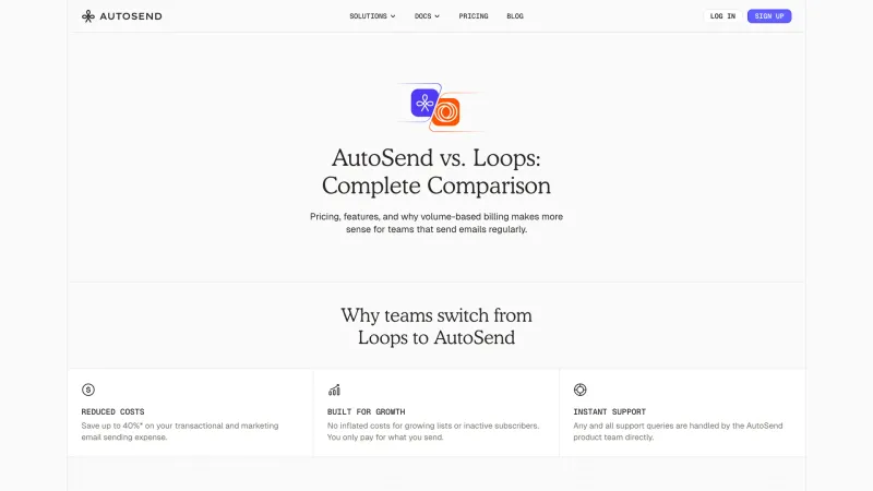 Autosend — Comparison, скриншот 3/7