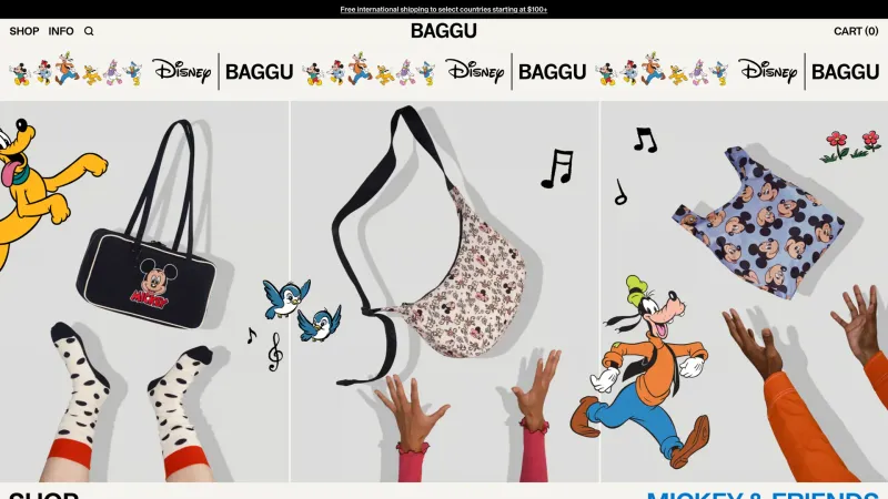 Contact — BAGGU, E-commerce UI