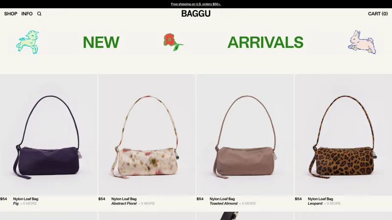 Store — BAGGU, E-commerce UI