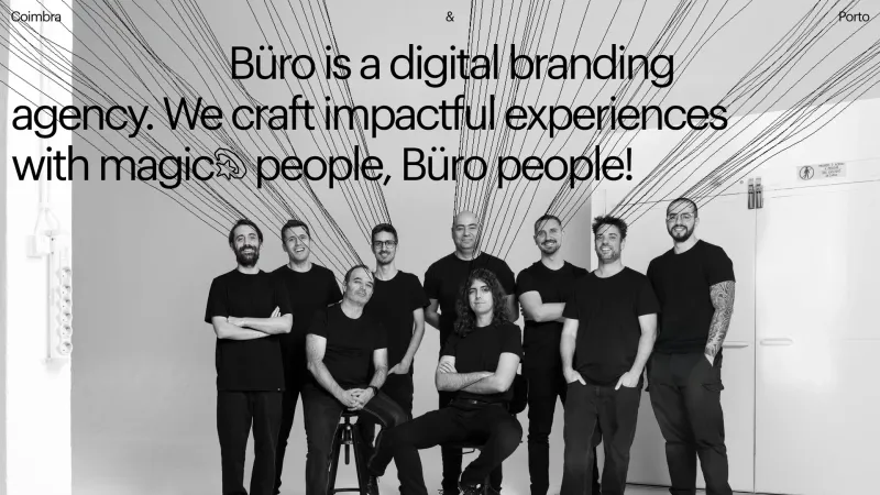 About — Büro, Design UI