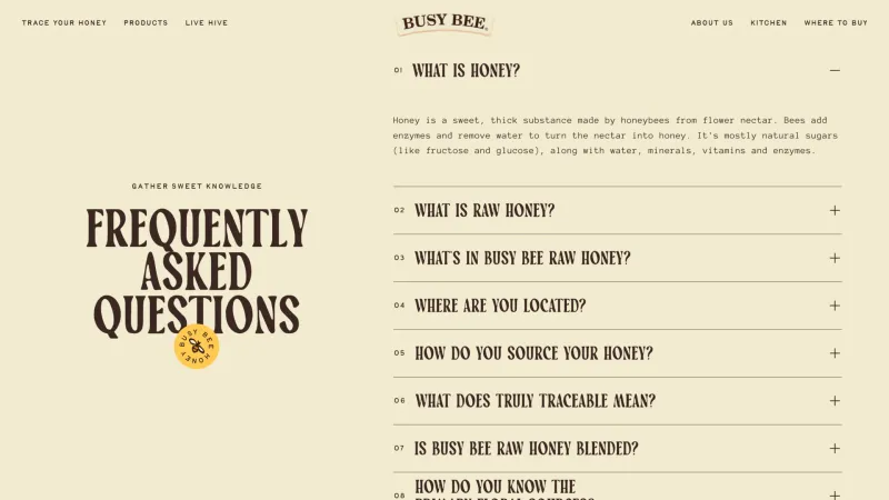 Busy Bee Honey — FAQ, скриншот 3/9