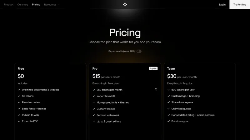 Chronicle — FAQ, Pricing, скриншот 3/4