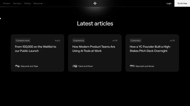 Chronicle — Blog, скриншот 4/4