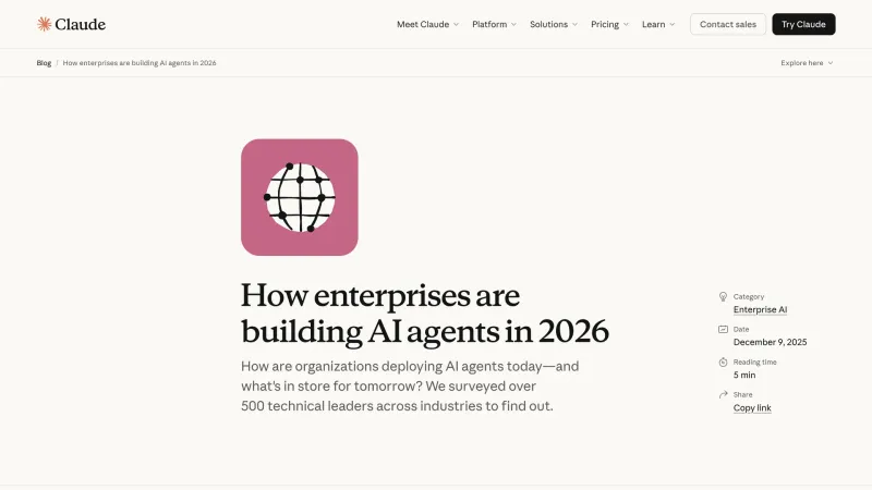 Blog — Claude, AI & ML UI