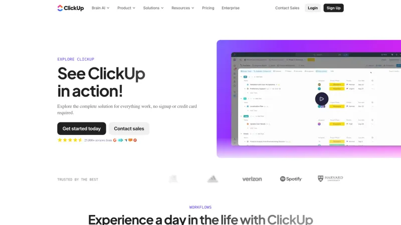ClickUp — CTA Section, скриншот 2/20