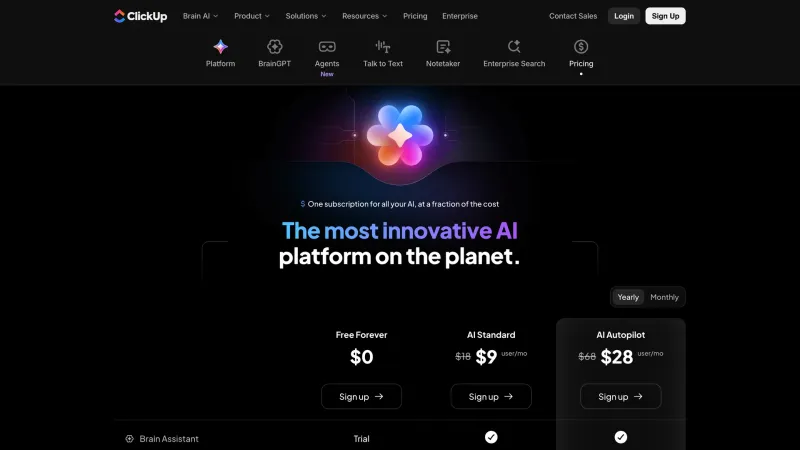 ClickUp — Pricing, скриншот 8/20