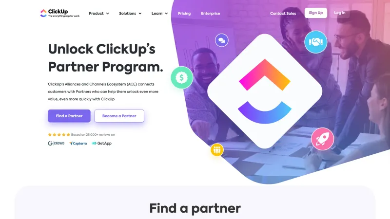 Contact — ClickUp, Productivity UI