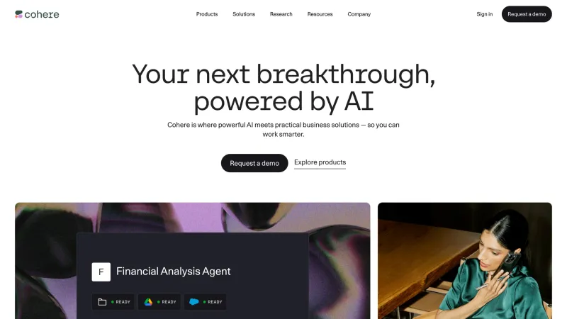Blog — Cohere, AI & ML UI