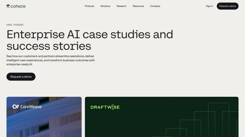 Blog — Cohere, AI & ML UI