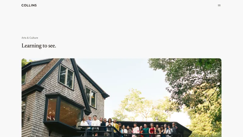 COLLINS — Blog, Showcase Section, скриншот 3/9