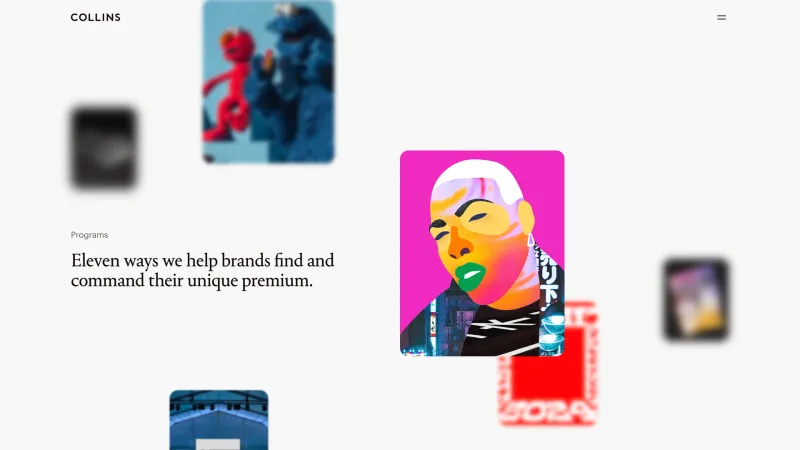 Features — COLLINS, Design UI