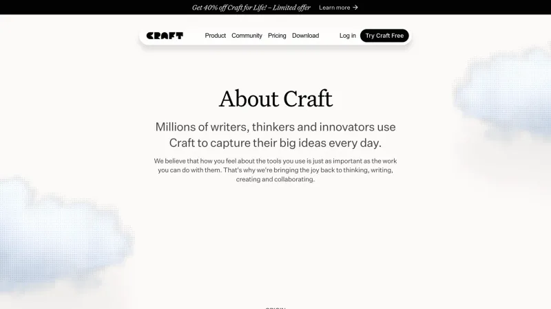 Craft — About, Downloads, скриншот 5/11