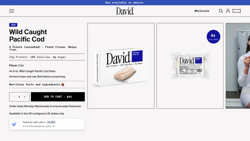 Store — David, Food & Drink UI