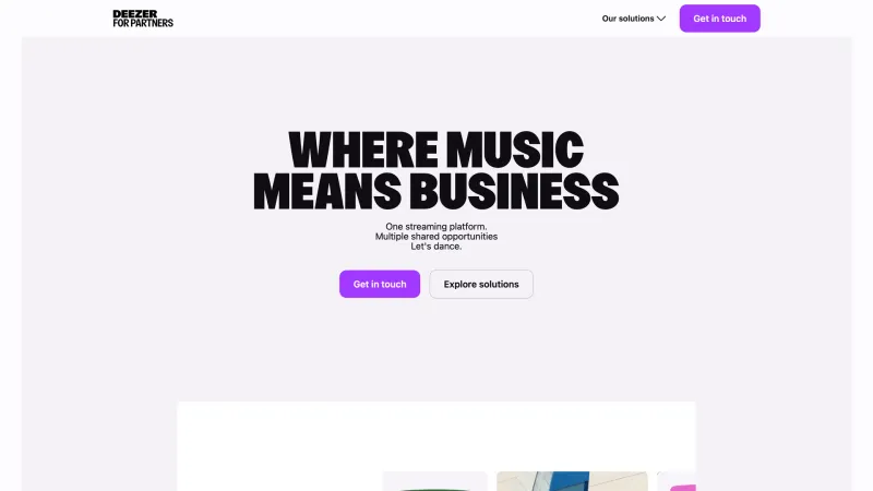 Stats Section — Deezer, Entertainment UI