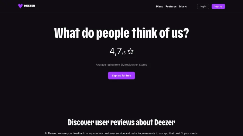Deezer — Social Proof, скриншот 7/9