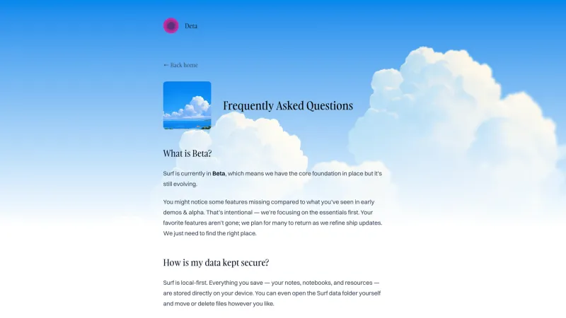 Deta — FAQ, скриншот 5/6