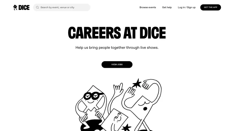 DICE — FAQ, Hero Section, скриншот 2/10