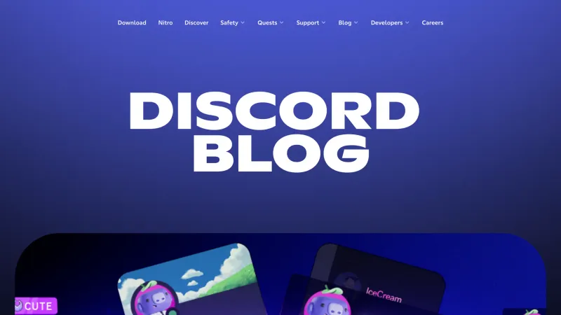 Discord — Blog, скриншот 2/11