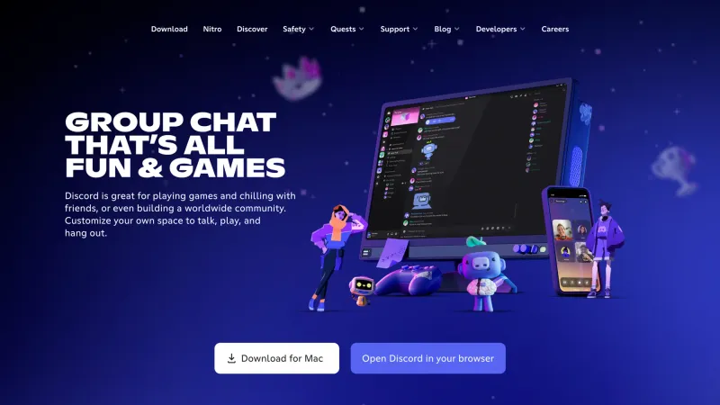 Downloads — Discord, Communication UI