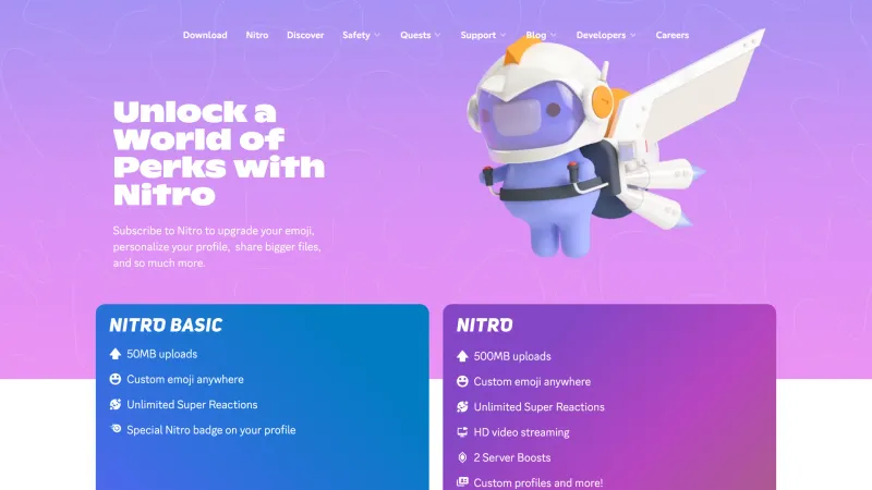 Discord — CTA Section, FAQ, скриншот 5/11