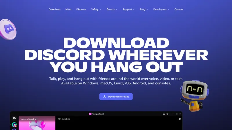 Downloads — Discord, Communication UI