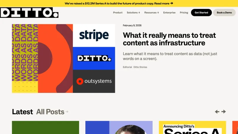 Ditto — Blog, Newsletter, скриншот 3/7