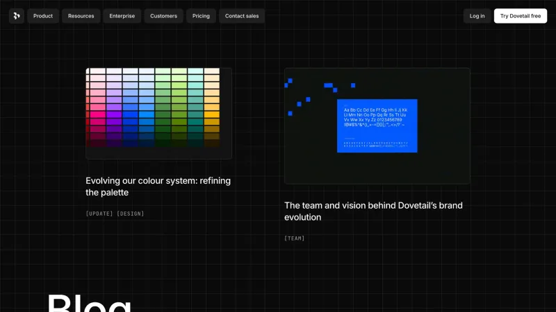 Dovetail — Analytics