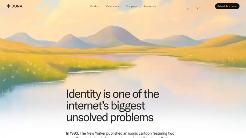 Blog — Duna, Fintech UI
