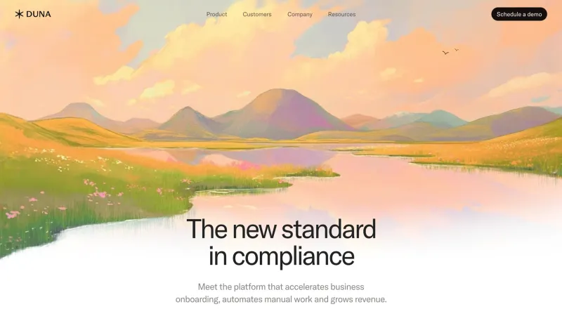 Blog — Duna, Fintech UI