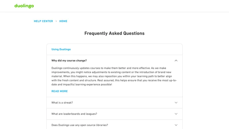 Duolingo — FAQ, скриншот 5/14