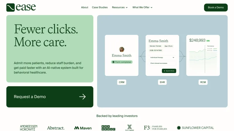 About — Ease, Health UI
