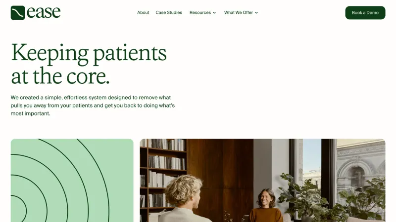 About — Ease, Health UI