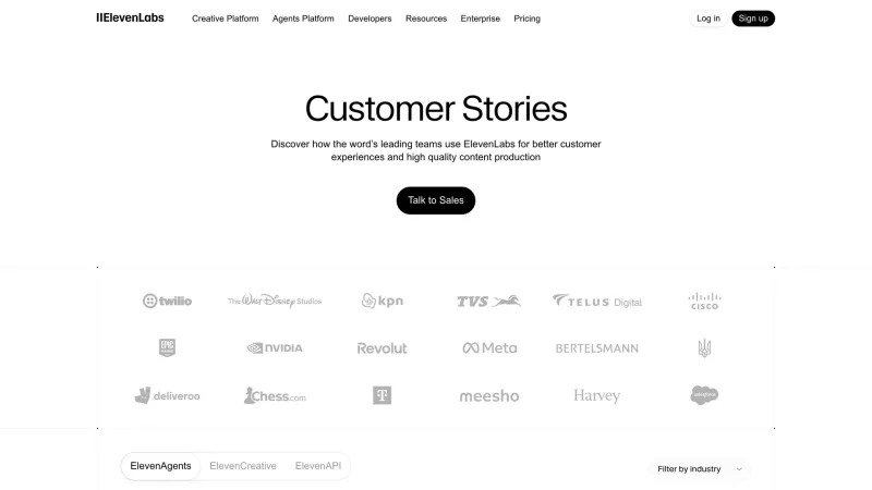 ElevenLabs — Social Proof, скриншот 3/11