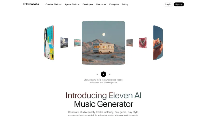 Features — ElevenLabs, AI & ML UI