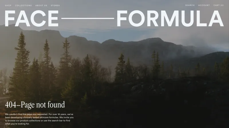 Face Formula — 404, скриншот 9/9