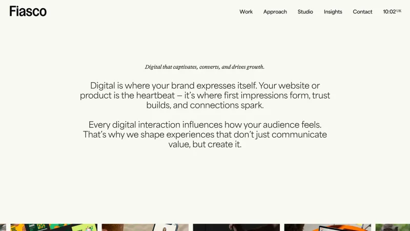 Stats Section — Fiasco, Design UI