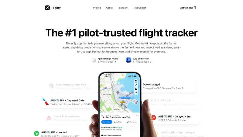 About — Flighty, Travel UI