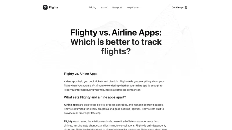 Flighty — Comparison, Social Proof, скриншот 5/9