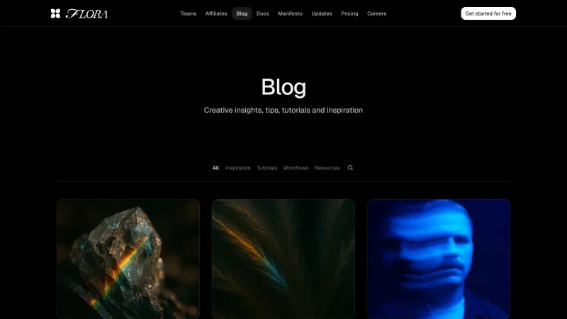 FLORA — Blog, скриншот 4/6